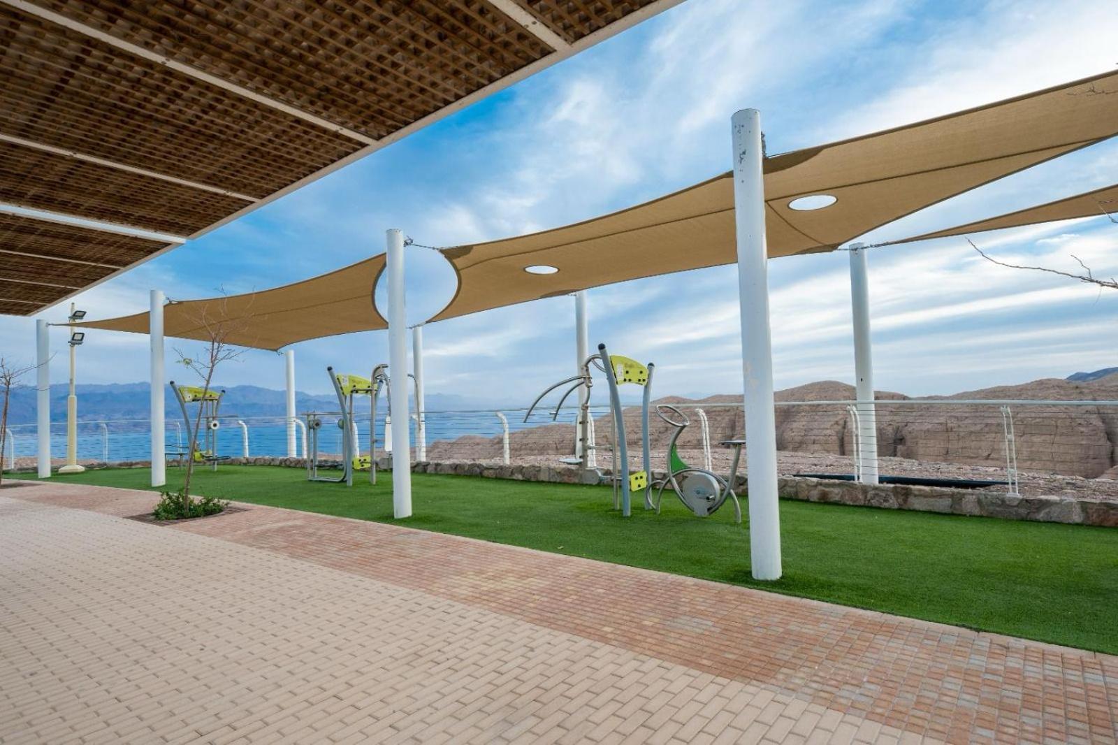 エイラートMountain And Sea View - Penthouse With Private Poolアパートメント エクステリア 写真