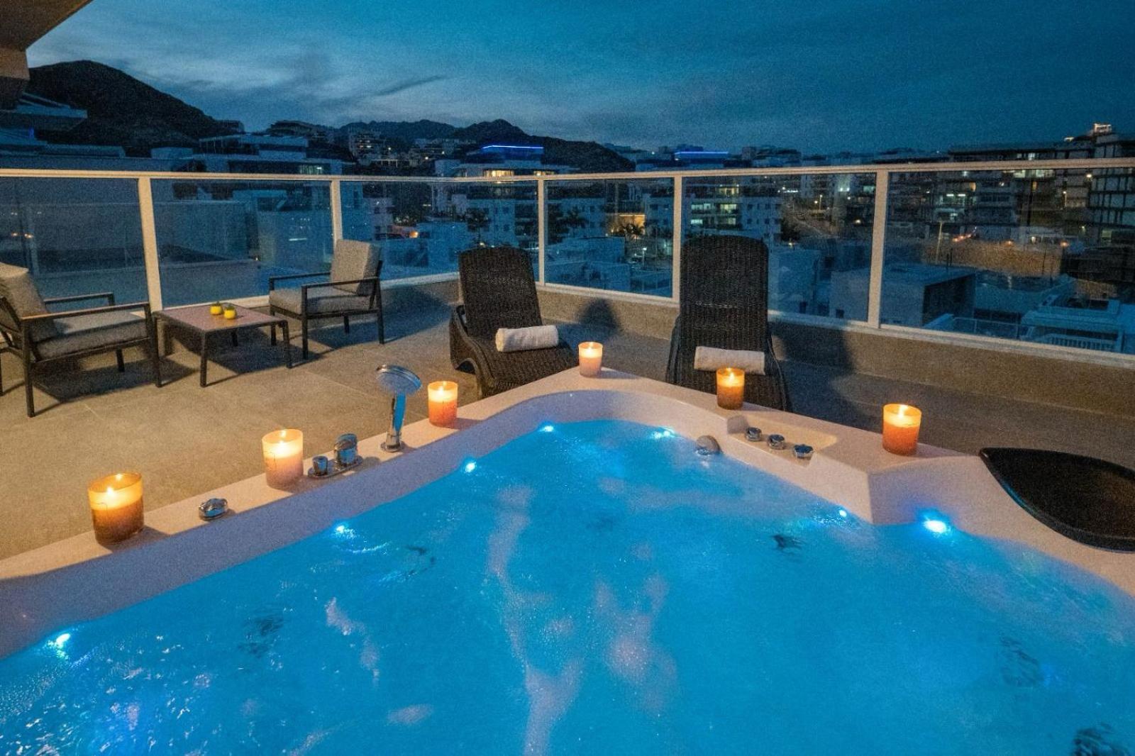 エイラートMountain And Sea View - Penthouse With Private Poolアパートメント エクステリア 写真